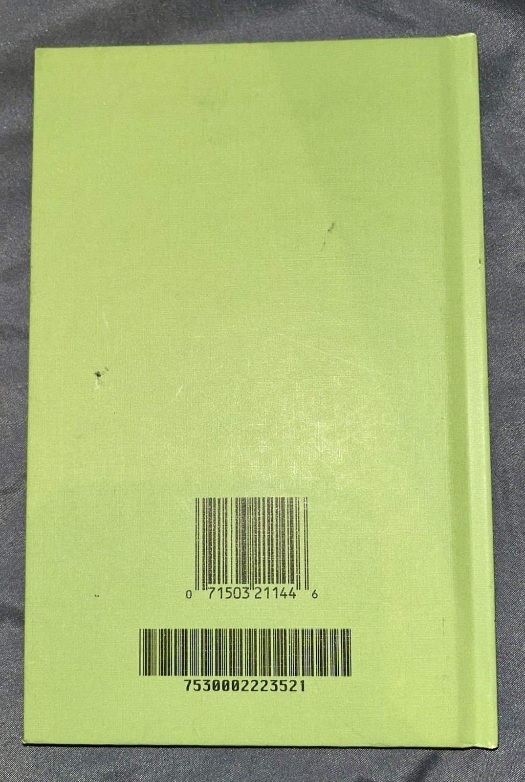 Green Hard Cover Ruled Notebook, New Lines Journal Diary