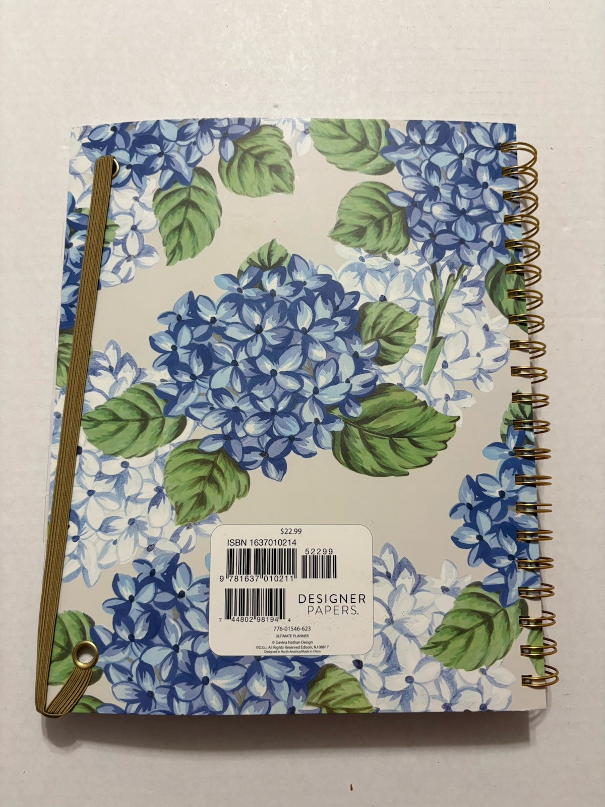 2026 Planner 8.5 X 11 Spiral Bloom Where You Are Planted Floral
