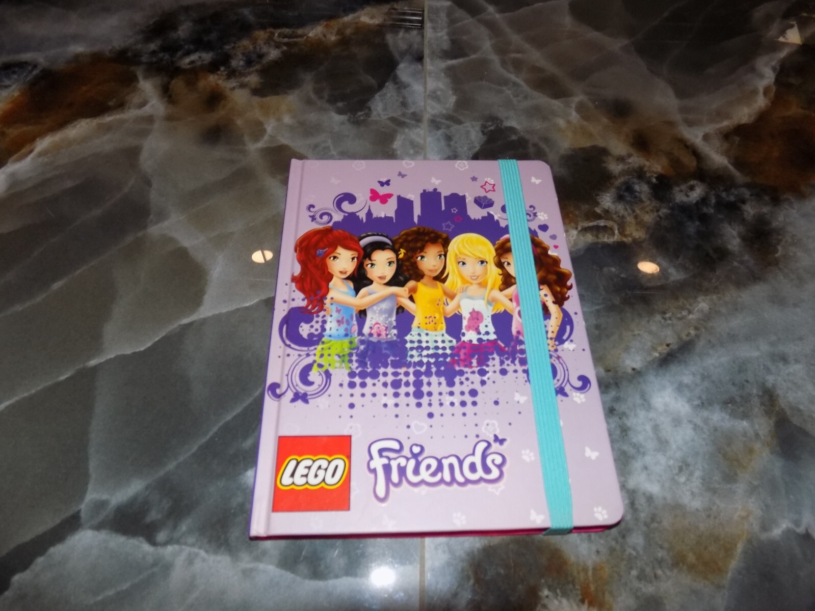 2012 Lego Friends Purple Journal NEW