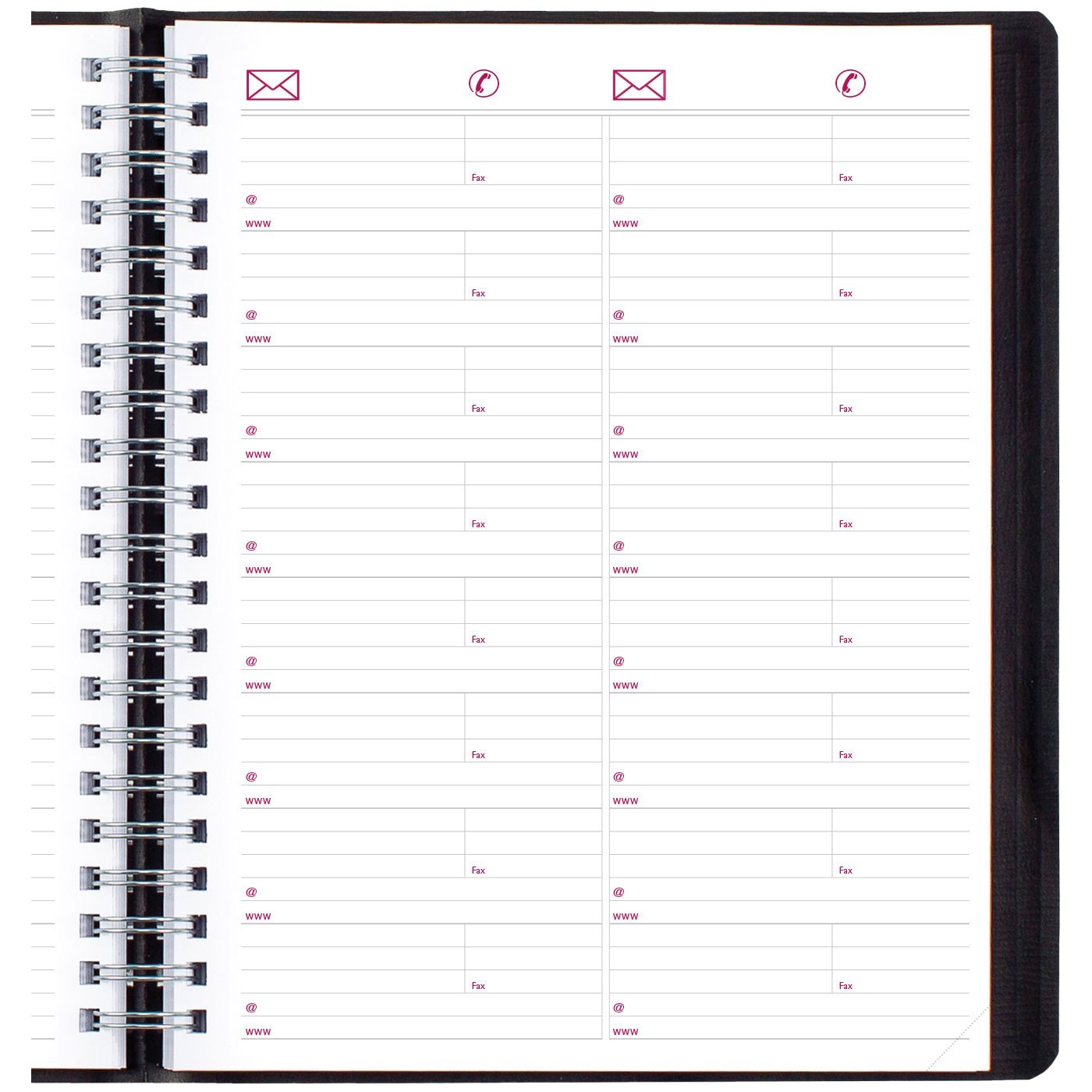 Brownline 2027 CB965.BLK Daily Planner Appointment Book, 8-1/2 x 11″