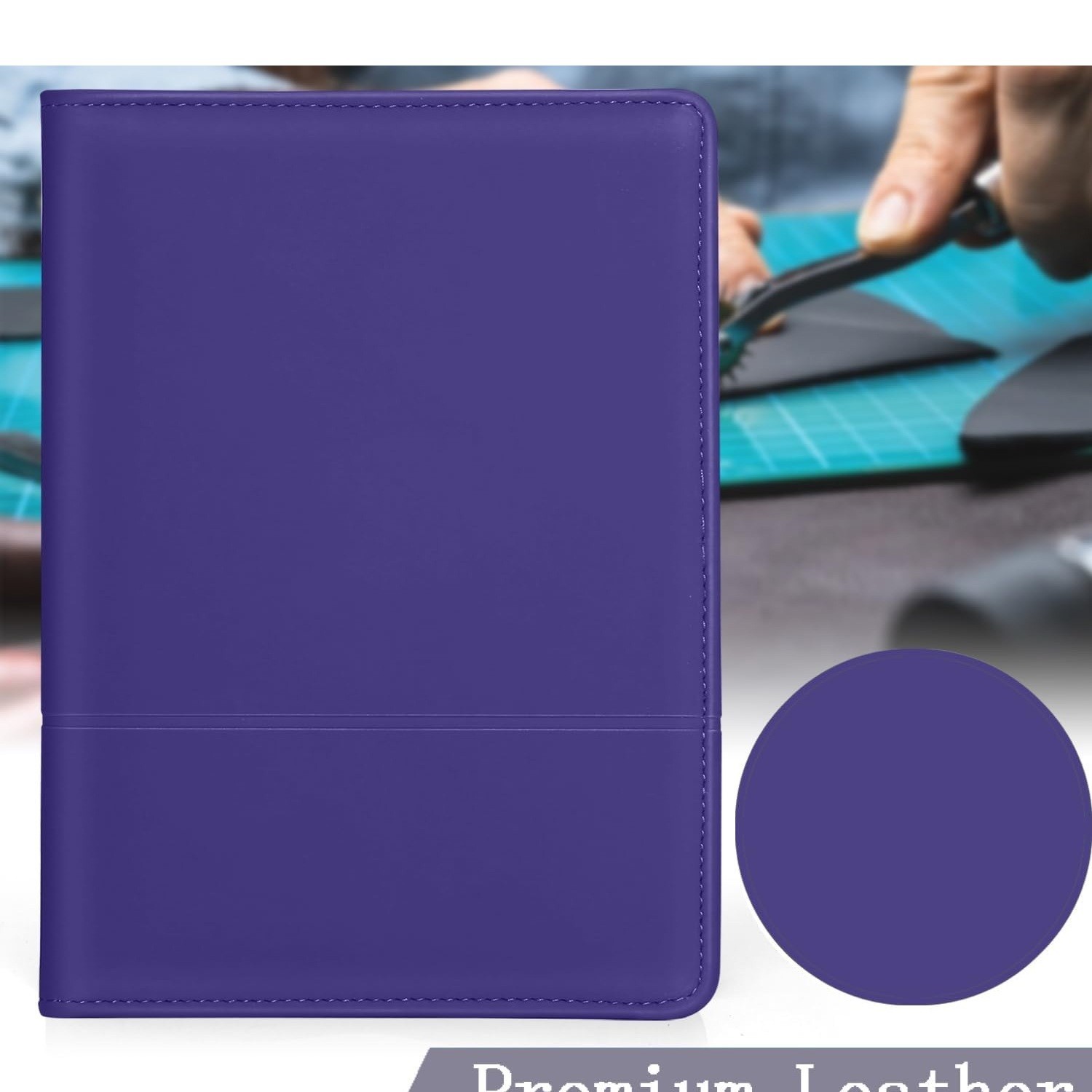 Padfolio Binder A5 Document Organizer with Refillable Lined Notepad