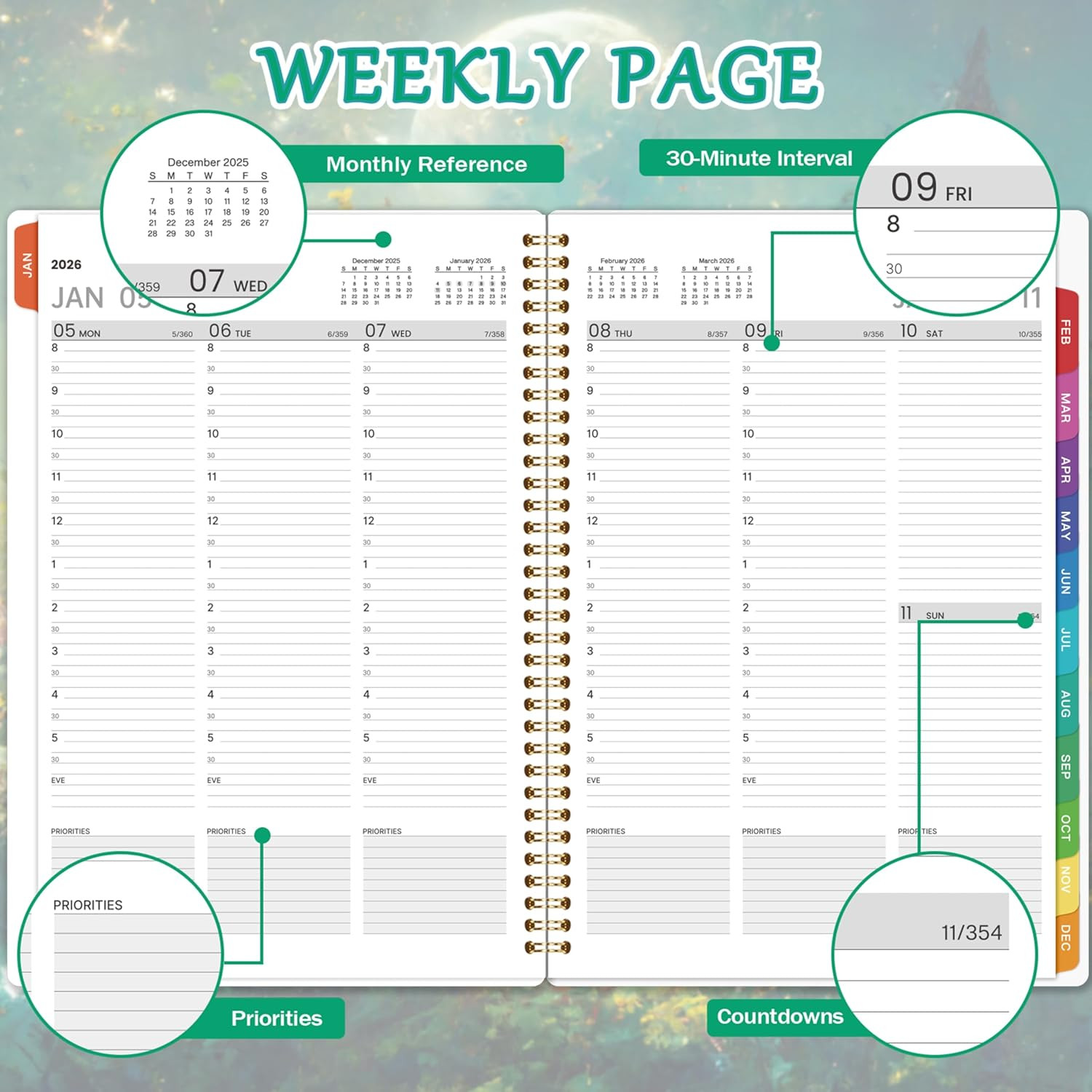 2026 Appointment Book/Planner – Appointment Book 2026, Jan.2026 – Dec.2026