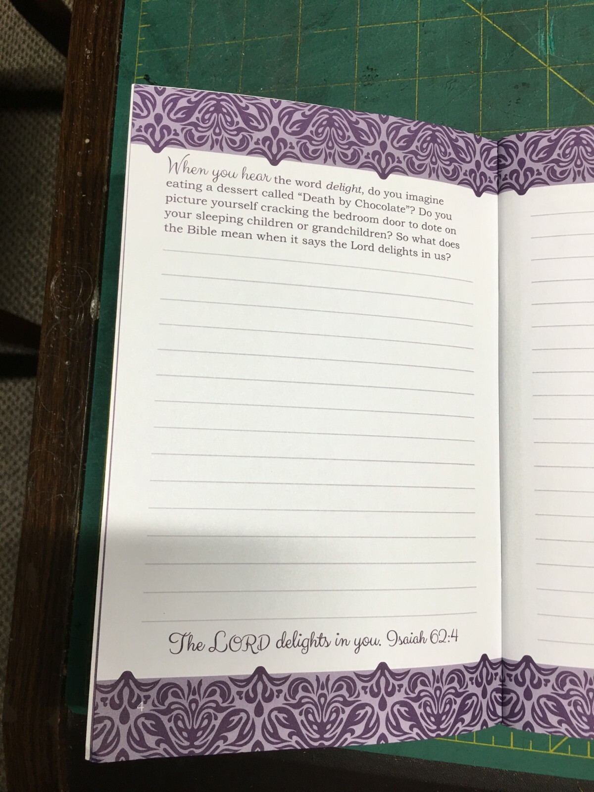 Genuine handmade Leather Prayer Journal w/ pen – the Woman God Sees, KJV or ESV