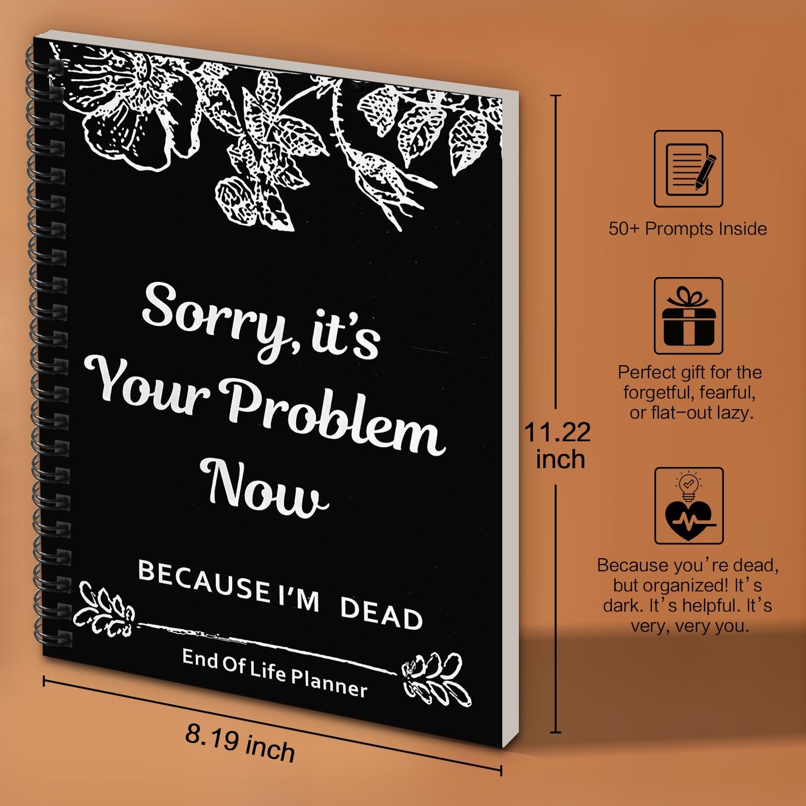 Rovhity End of Life Planner – “Sorry, It’s Your Problem Now” Funny black