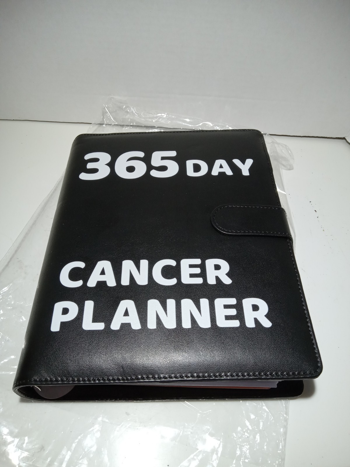 4 In 1 Cancer Journal Planner 365 Days Binder, With encouragement stickers