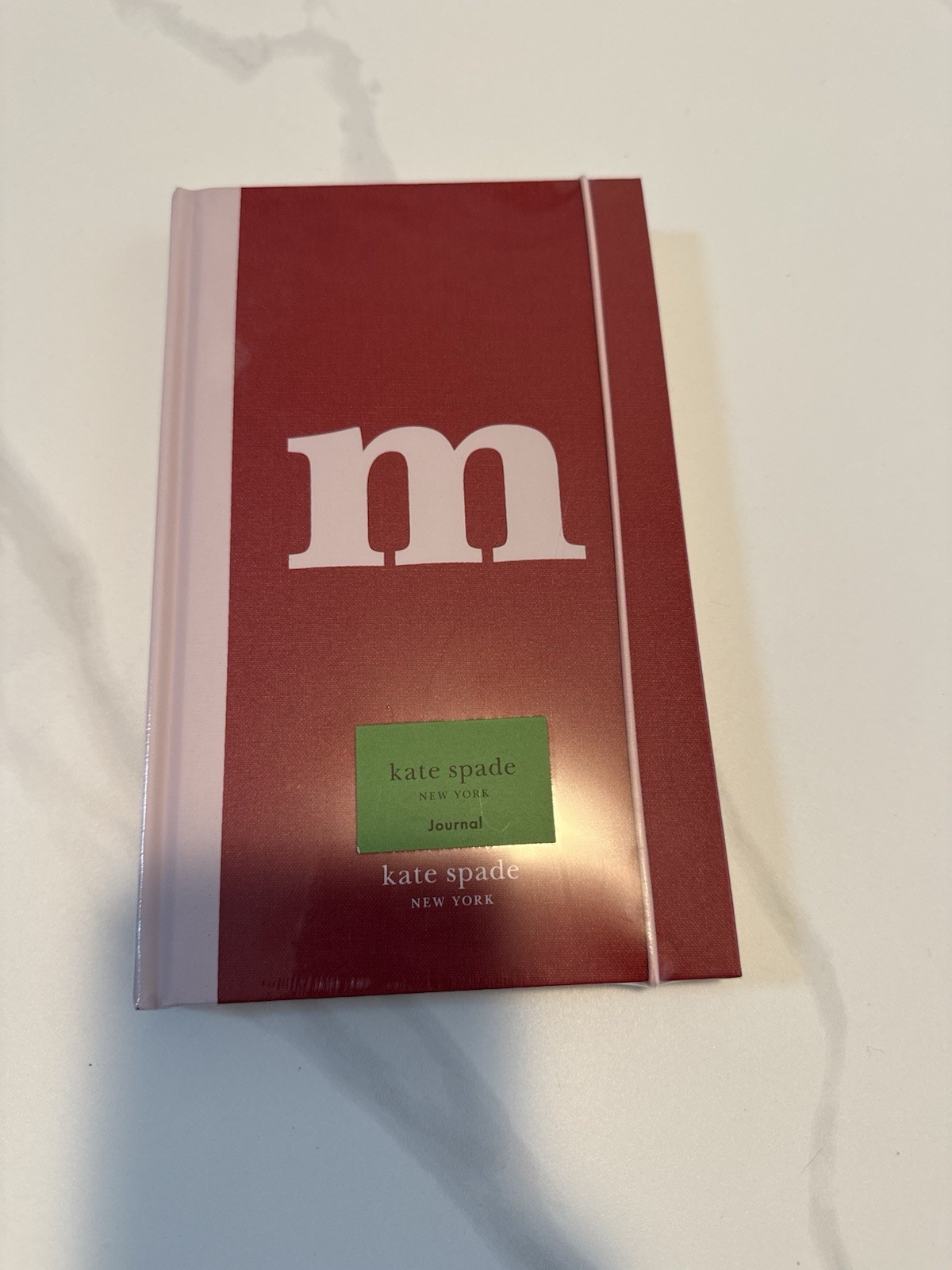Kate Spade Just Mine Monogram “M” Cloth Hardcover Notebook Journal