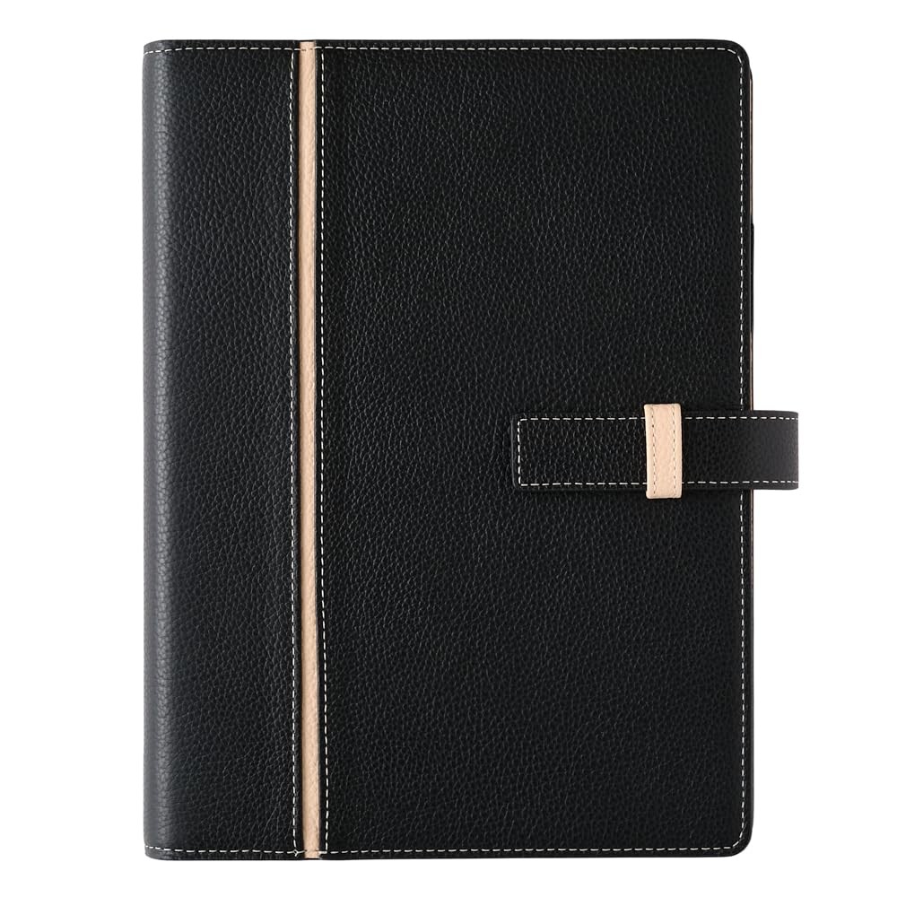 NOLTY Bindex System Organizer, NOLTY Unit A15, A5, 6-Hole, Black, AB0011