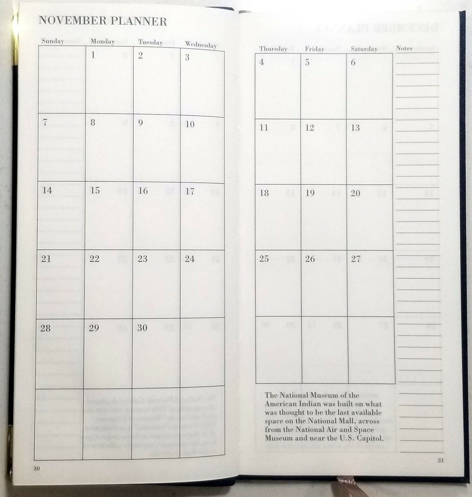 2021 Weekly/Monthly Smithsonian pocket planner 3 1/4 in x 6 1/2 Choose Color