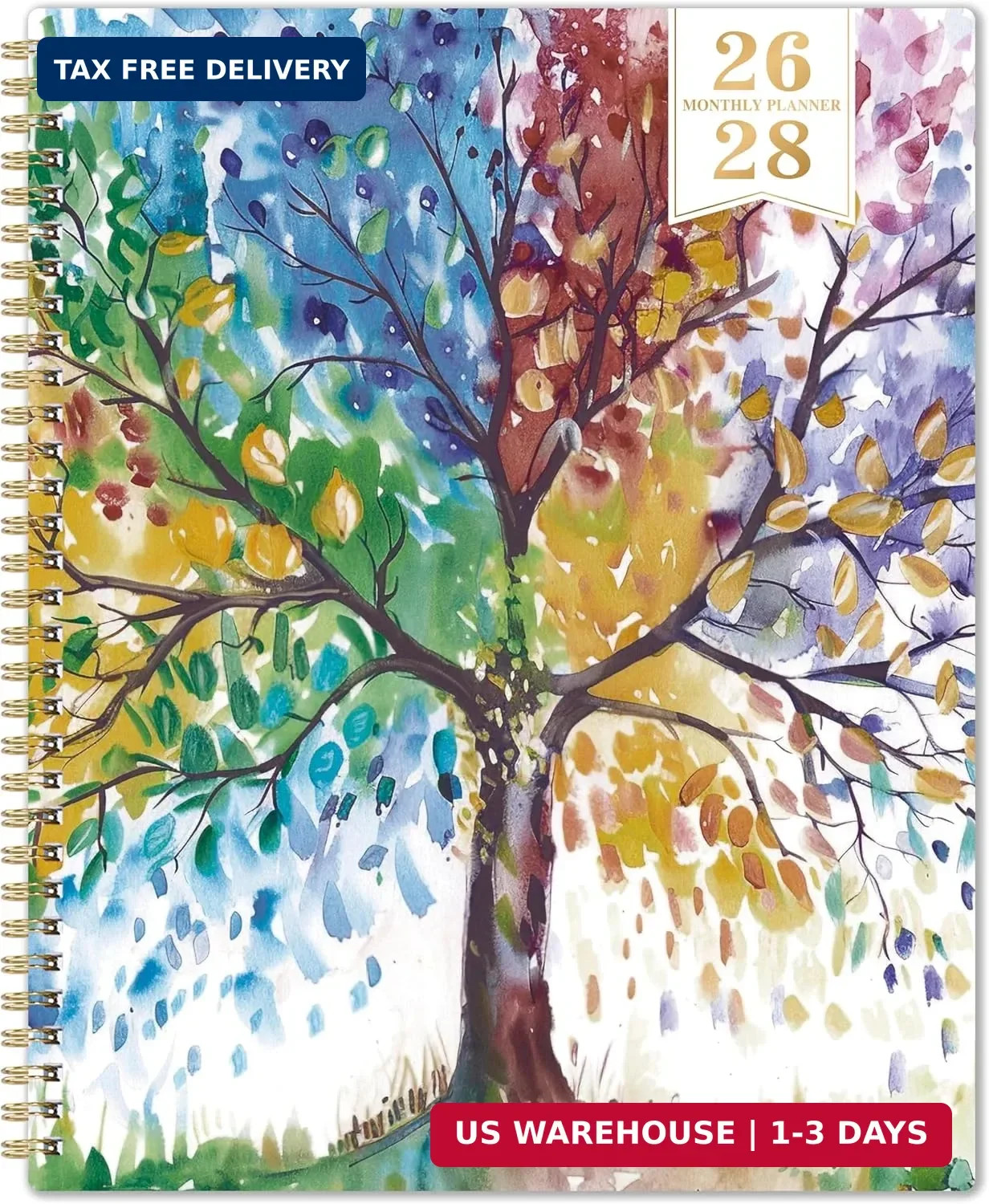 2026-2028 Monthly Planner – 2026-2028 Planner from July 2026 – June 2028, 8.5”