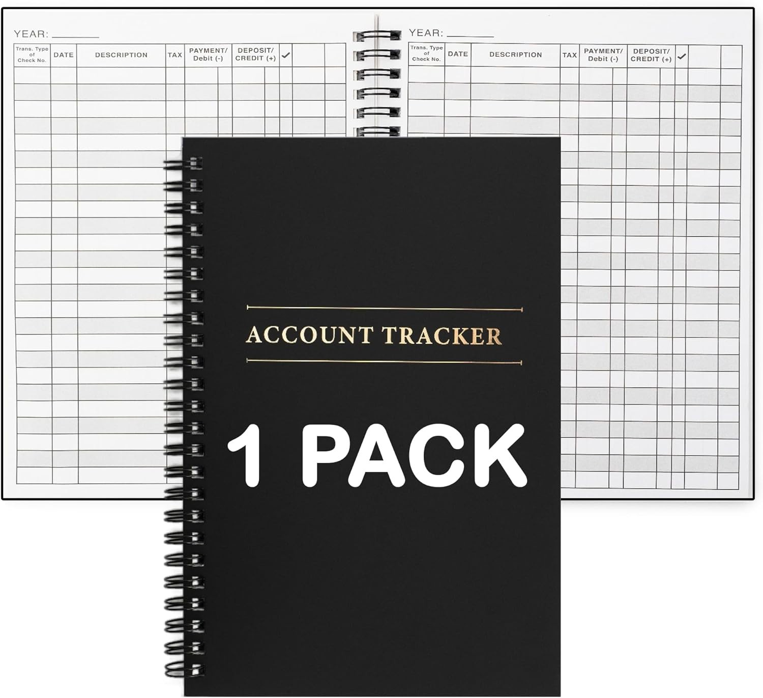 Expense Tracker Ledger Book for Home Budget Tracking Business Bookkeeping