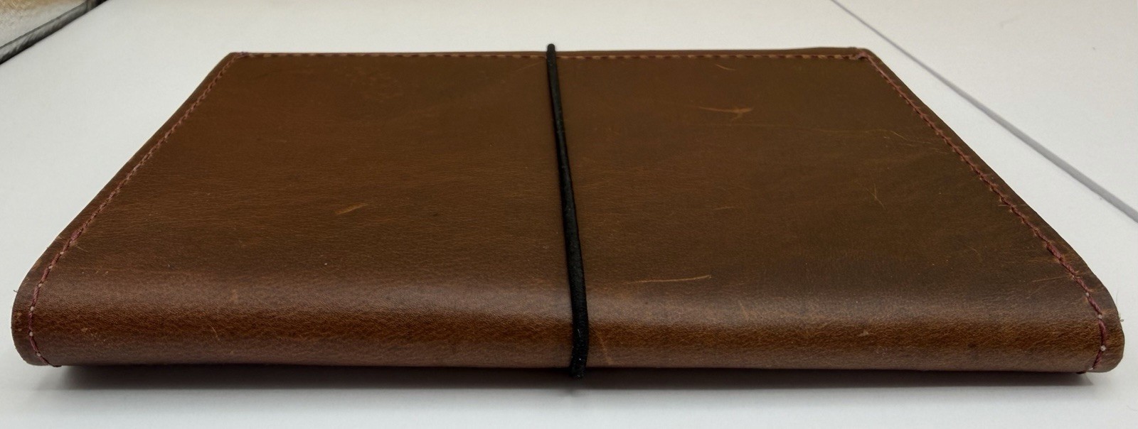 Sojourner Pocket Plus Traveler’s Notebook Brown Leather 4 Elastic Folio TN