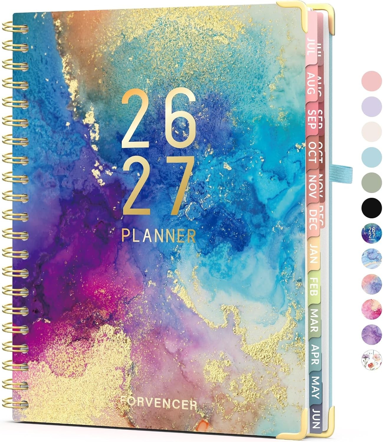 Jul 2026 – Dec 2027 Planner, 18 Academic Planner 2026-2027, 8.5″ x 11″, Cale…