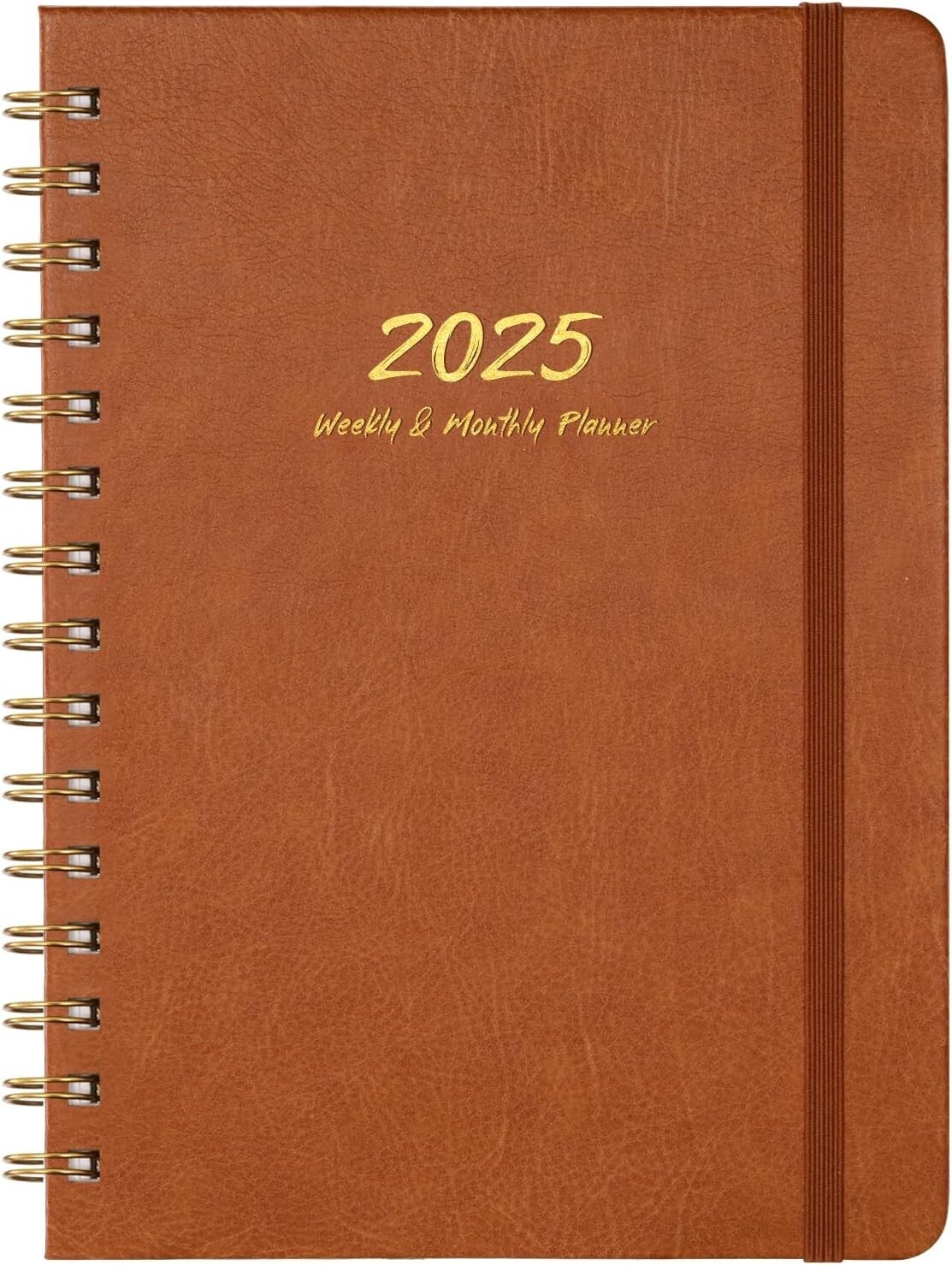 Planner 2025 – Weekly & Monthly 2025 Planner with Twin-Wire Binding, JAN 2025 –