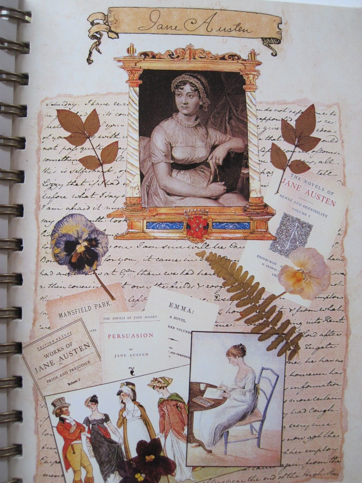 Galison Reader’s Journal Hard Cover Spiral Bound Quotes Book Notes 1998