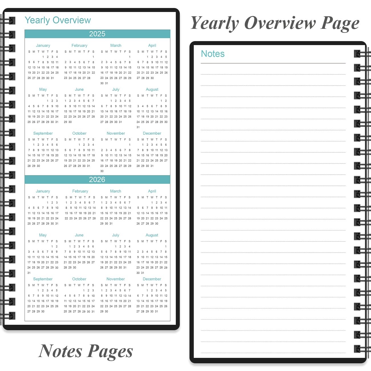 Budget Planner – A6 Expense Tracker, Book 3.75″ x 6.75″, Black