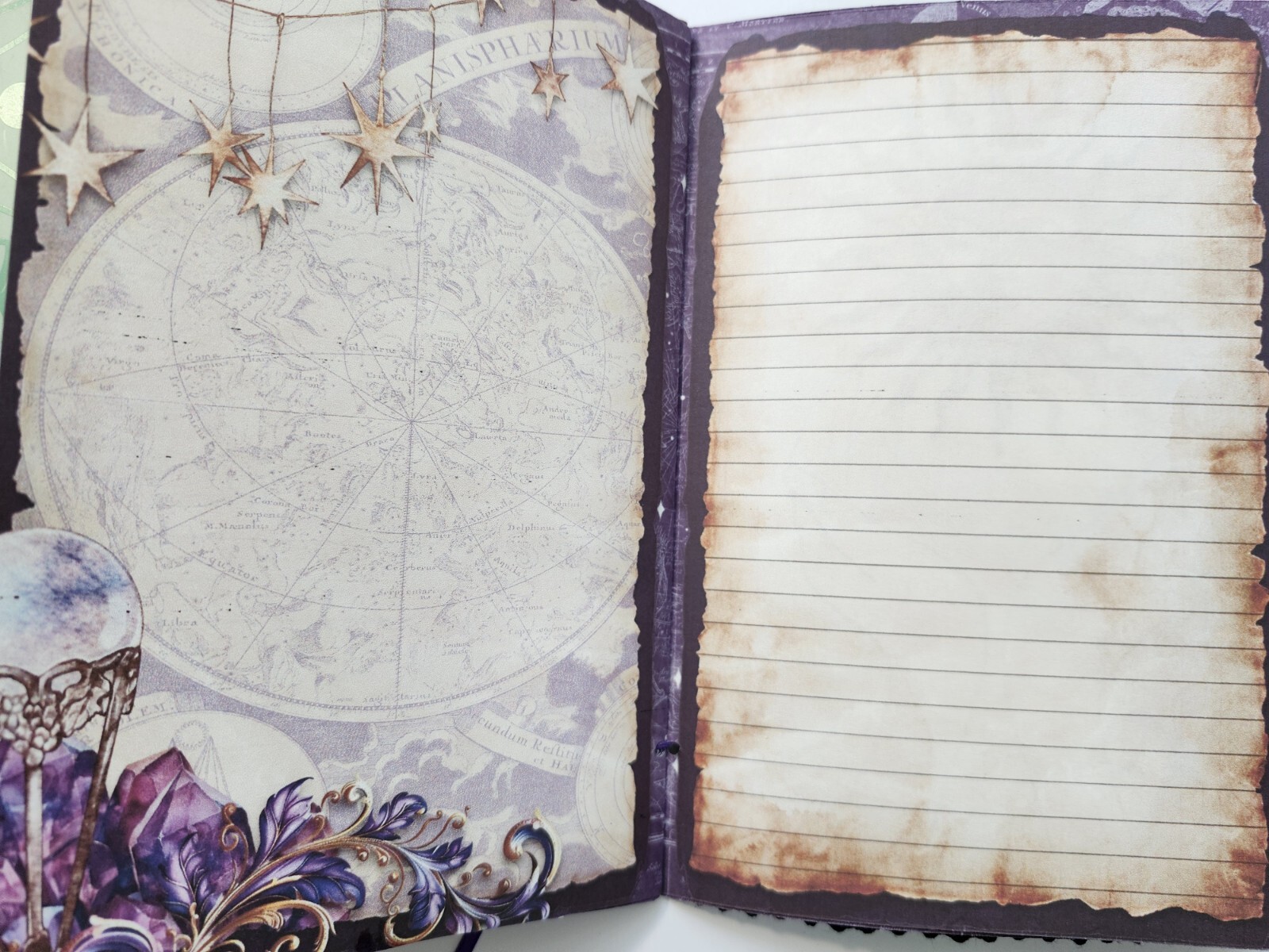 Junk Journal Booklet “MYSTIC 2” Fortune PSYCHIC HANDMADE Cards, Pockets +More!