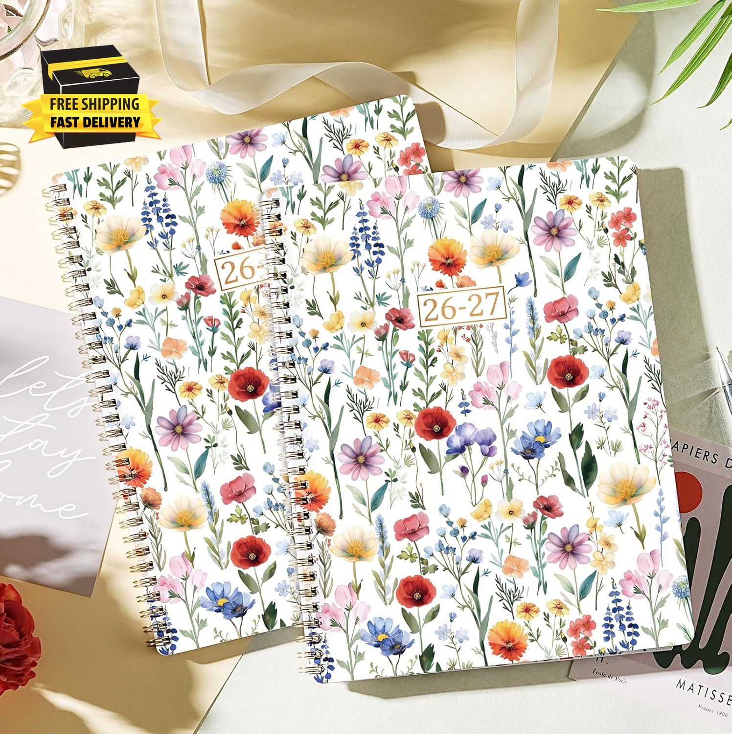 Planner 2026-2027 – Jul. 2026 – Jun. 2027, 8.5″ X 11″ Planner Weekly and Monthly