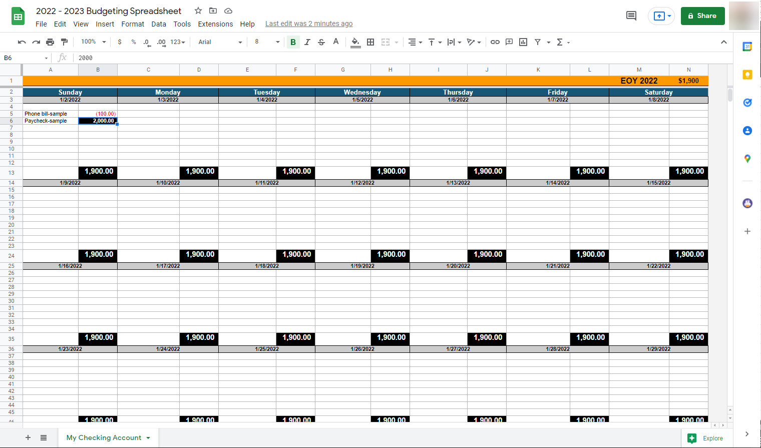 2022 – 2023 VERSION Looking for the ULTIMATE budget spreadsheet?