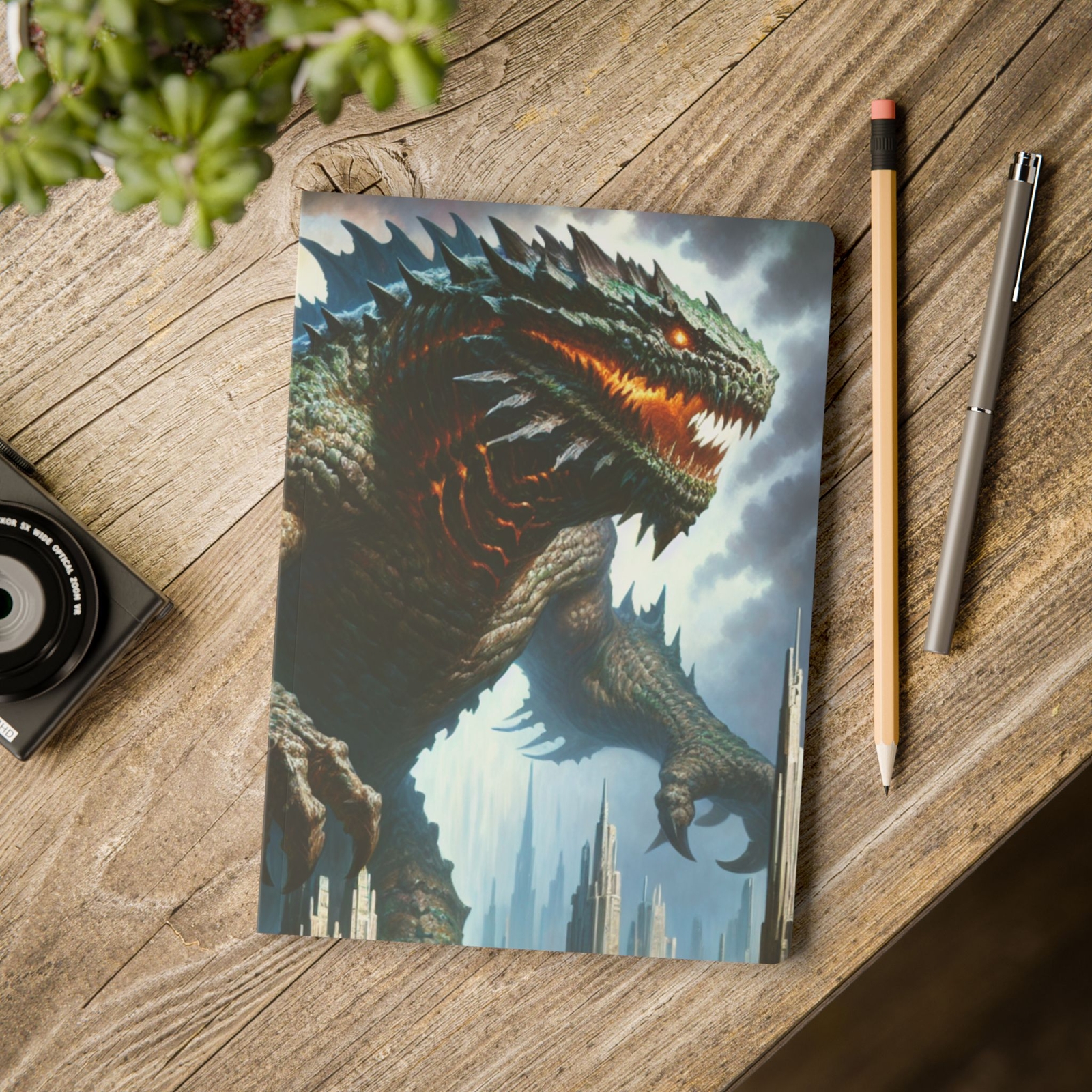 Kids Notebook Back To School – Godzilla Monsters