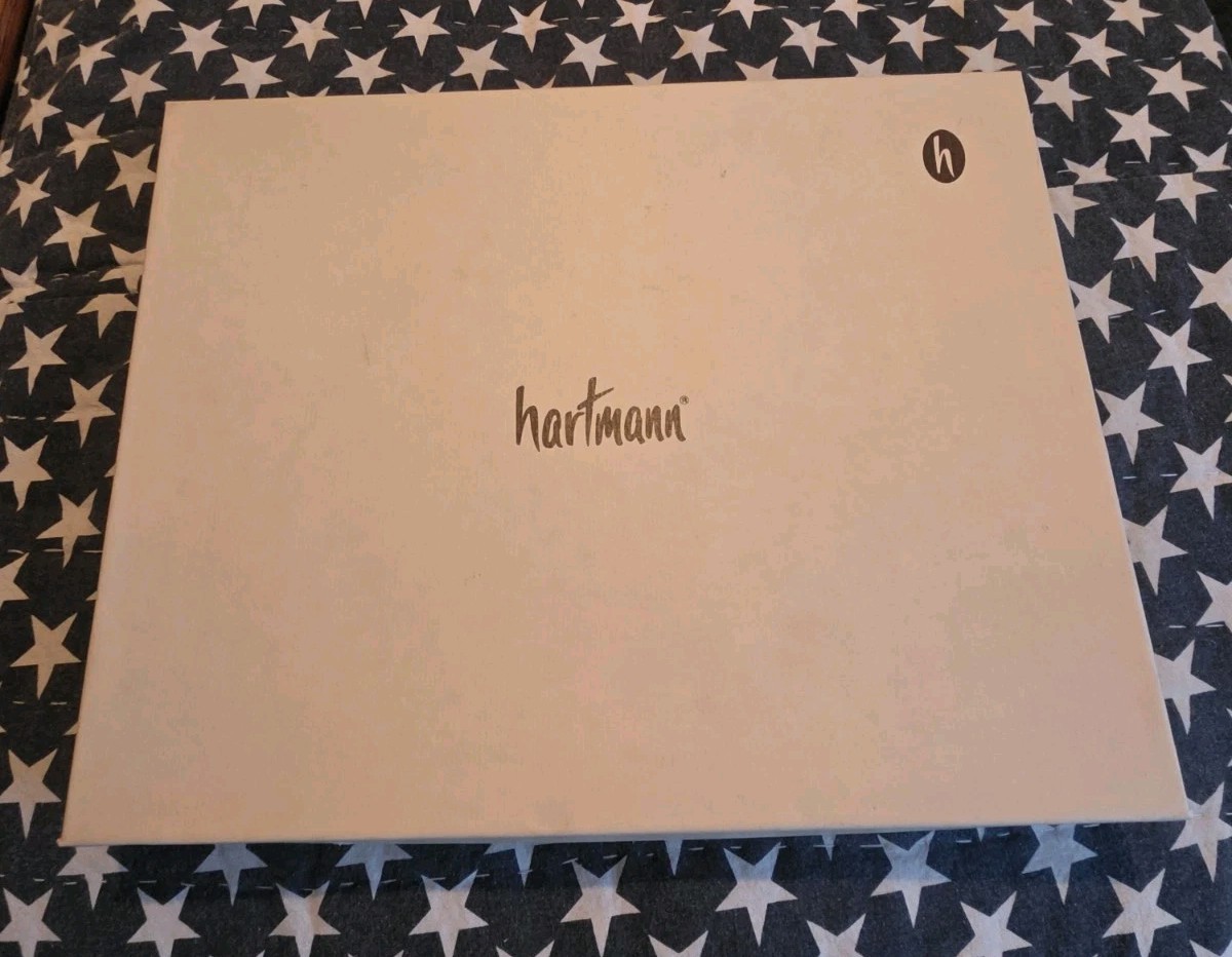 Hartmann Leather Letter Folio Organizer Large Model 4700 BELT EC9