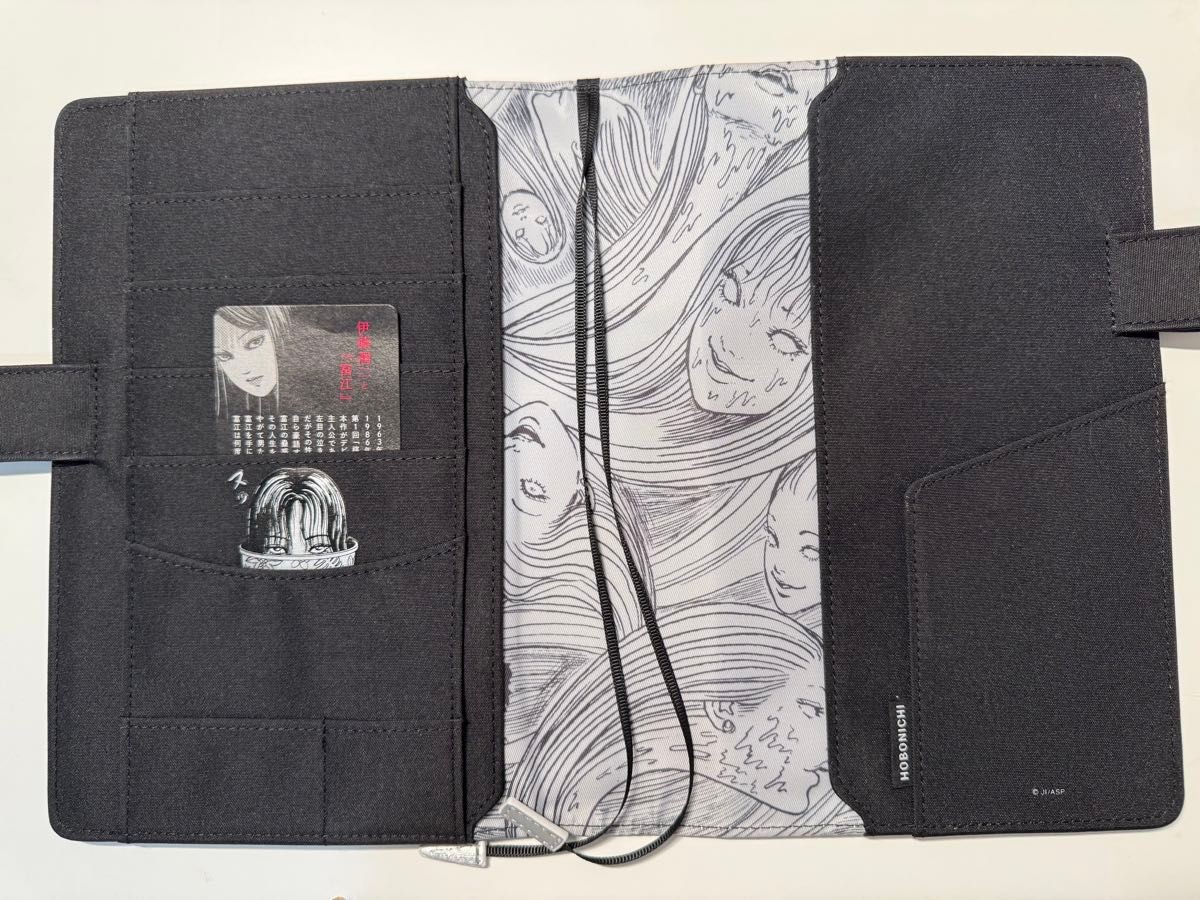 Hobonichi Techo Cover Junji Ito Tomie Memory Cousin A5 Black Japan