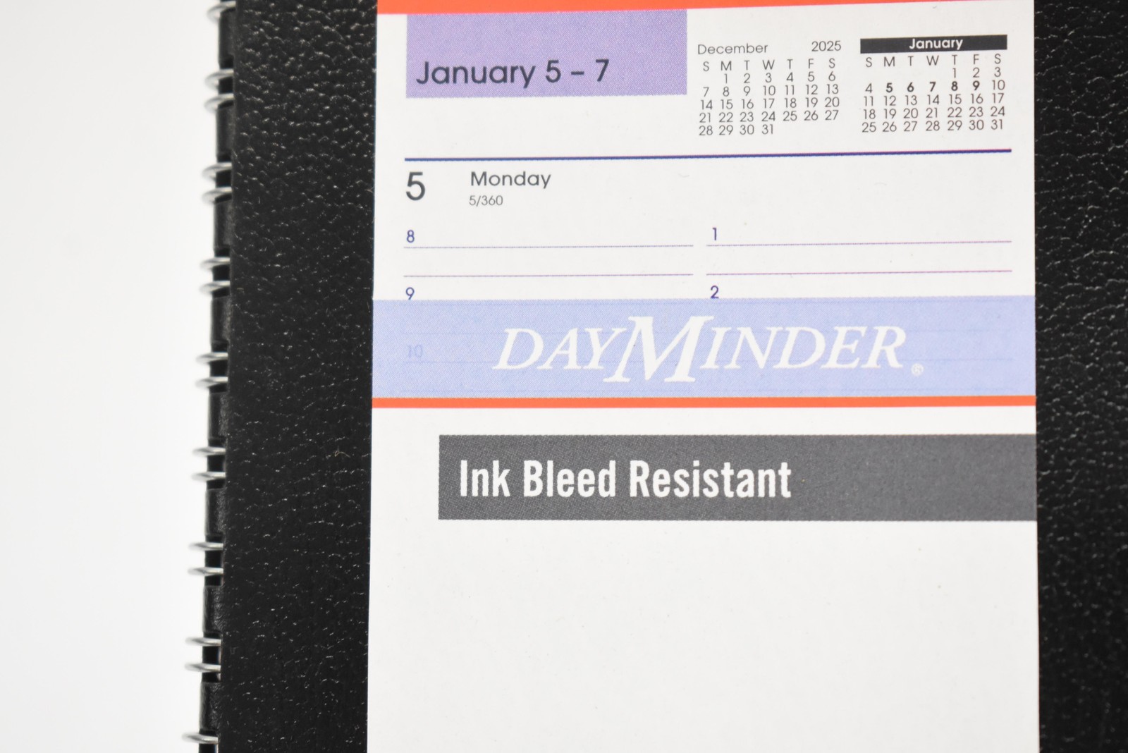 AT-A-GLANCE My Week 2026 Weekly Pocket Planner G200-00 Black Lot Of 2 DayMinder