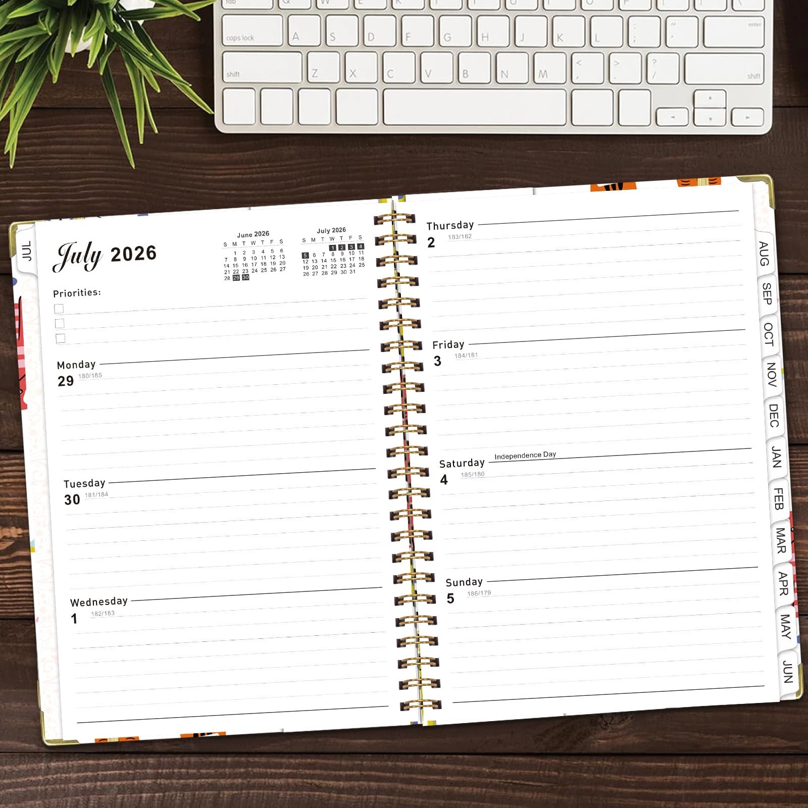 Planner 2026-2027, Monthly and Weekly Academic Planner July 2026 – June 2027,…
