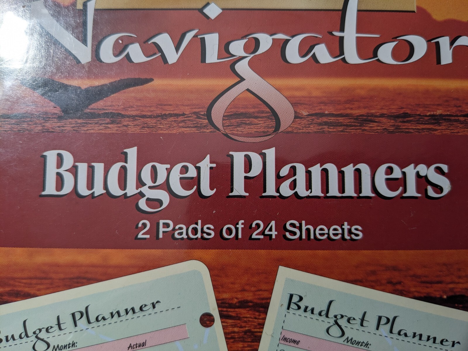 Vintage 2001 Day-Timer Navigator Budget Planner Pads – 5.5 in X 8.5 in
