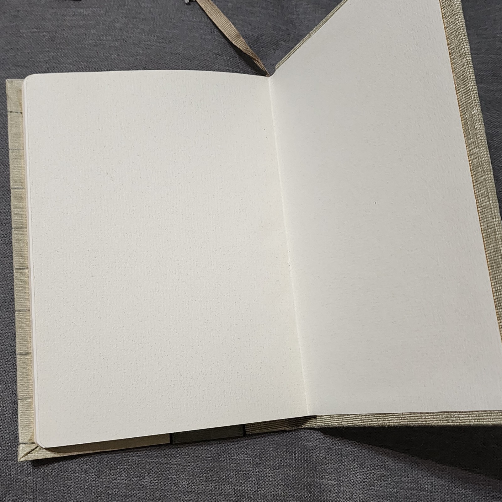 Molly West Handcrafted Blank Lined Journal Hardcover 8″x5.75″ Sage Green