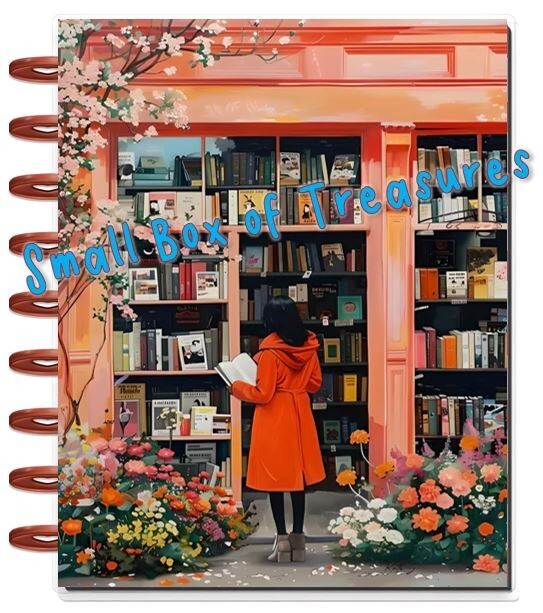 Cute Bookstore Cover Set for use with Classic Happy Planner-