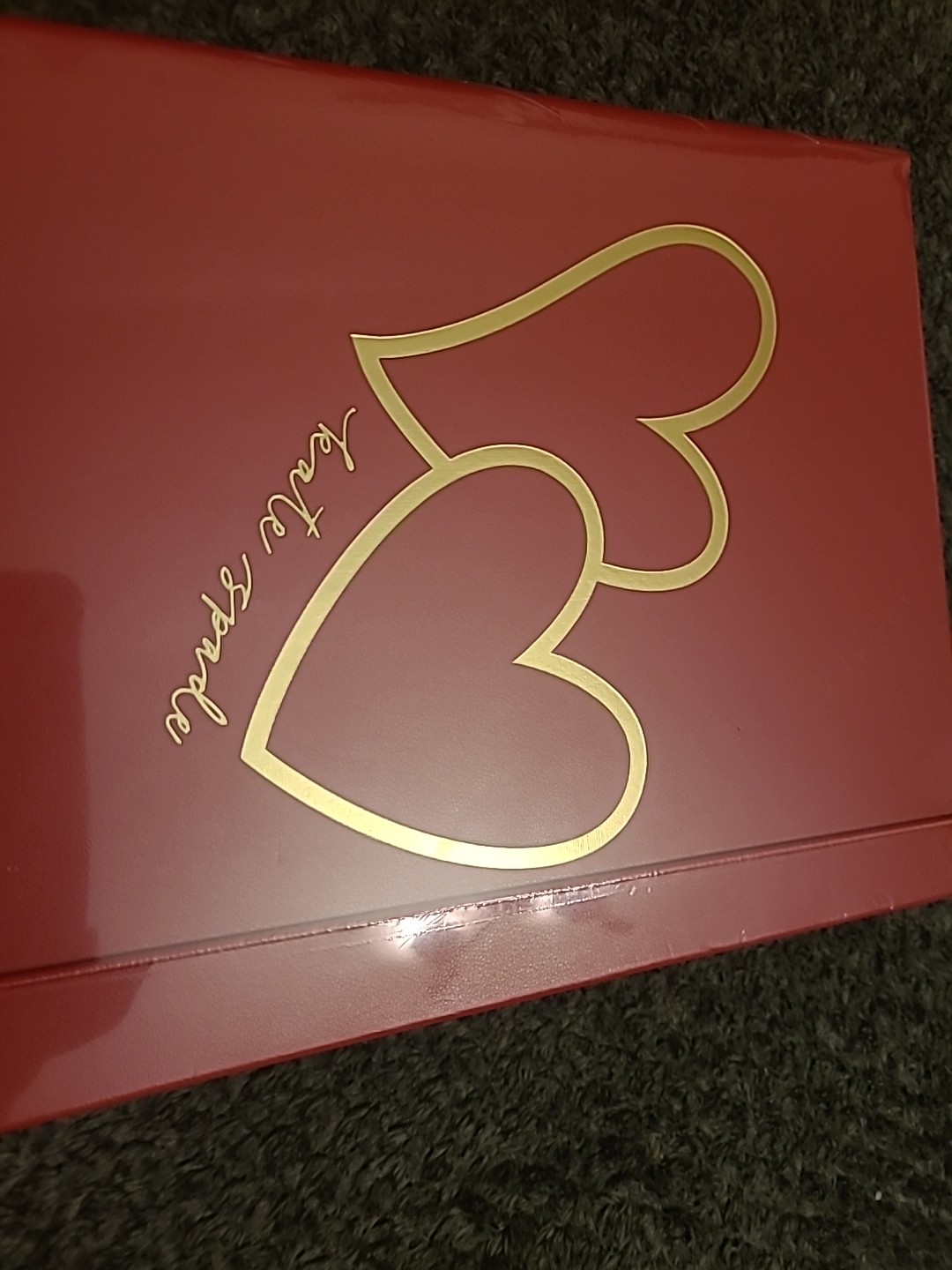 Kate Spade New York HEARTS TAKE NOTE NOTEBOOK 168 Lined Pages/Ribbon/Pocket