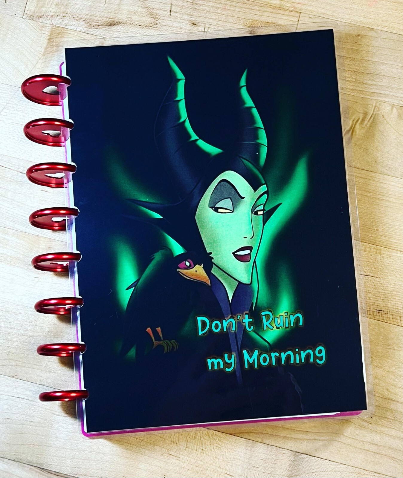 “Don’t Ruin my Morning” Quote Cover Set 4 use w/ TUL/Arc (8 disc) Planner