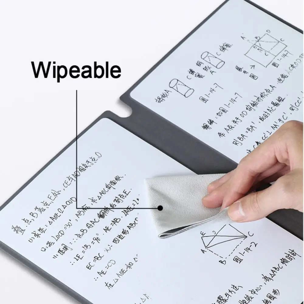 Reusable Erasable Whiteboard Notebook A4 A5 Waterproof Notepad