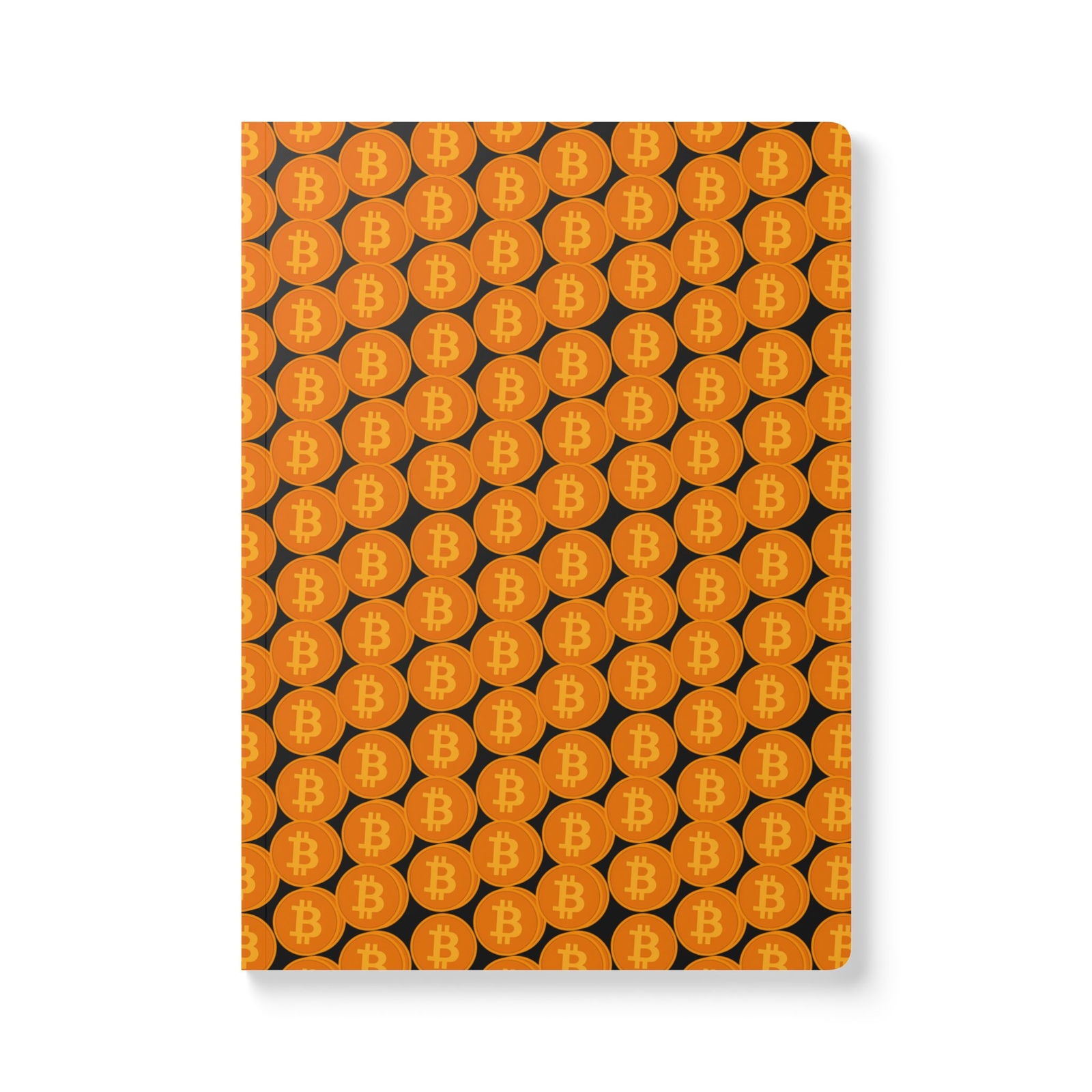 BTC Softcover Journal (with Inside Prints), Notebook, Sketchbook, Diary,
