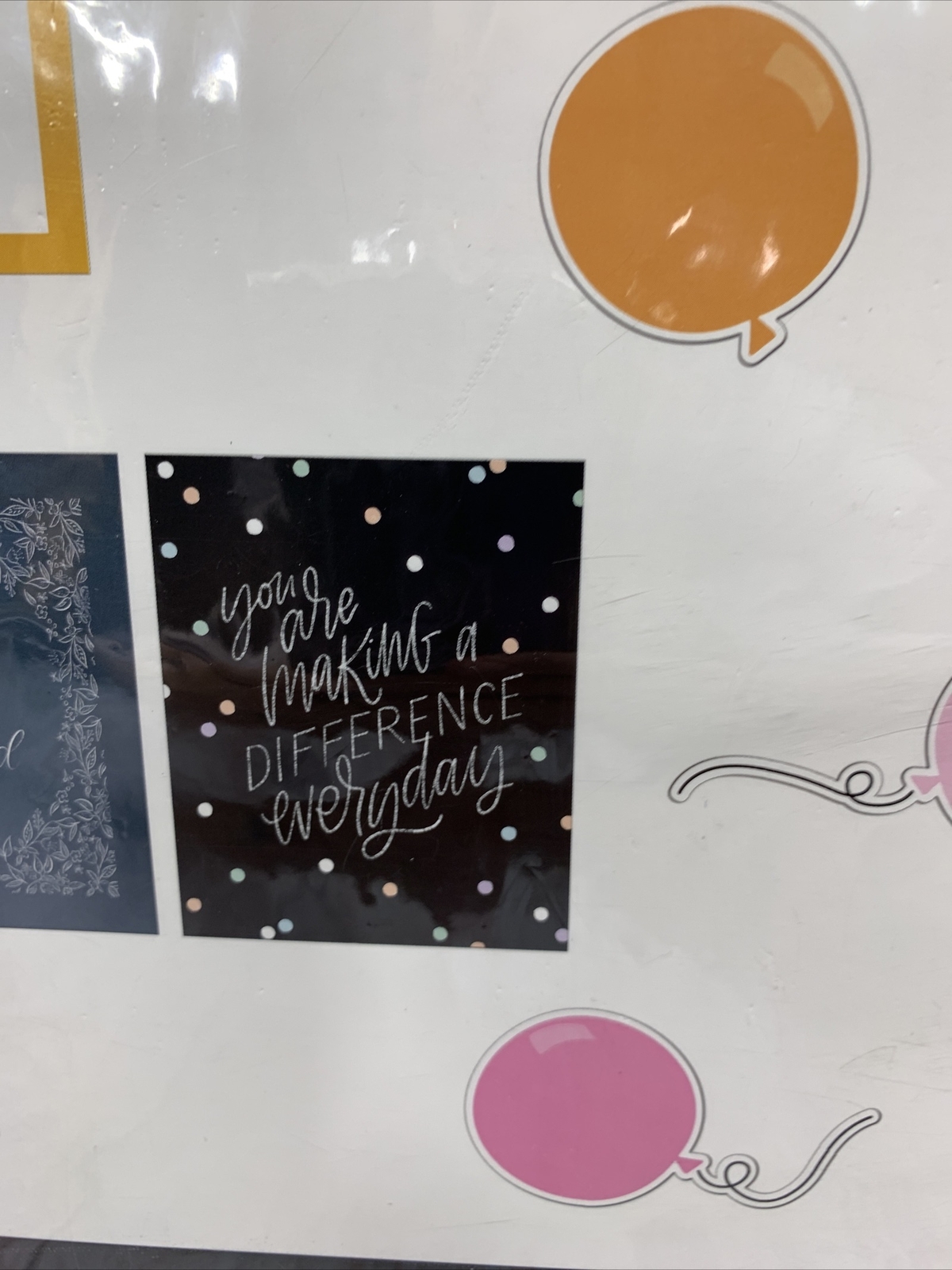 Happy Planner teacher prints & diecut 41 pcs IN THIS CLASS WE STICK TOGETHER
