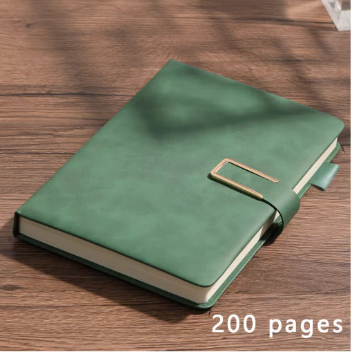 A5 Vintage Leather Notebook Soft Cover Journal Writing Diary Business College