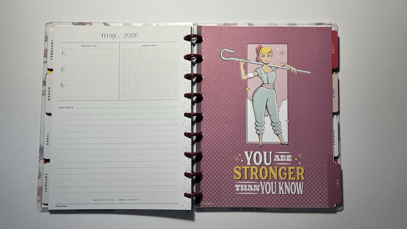 Happy Planner Disney Pixar Toy Story Large Weekly Monthly Planner 2025-2026 NEW