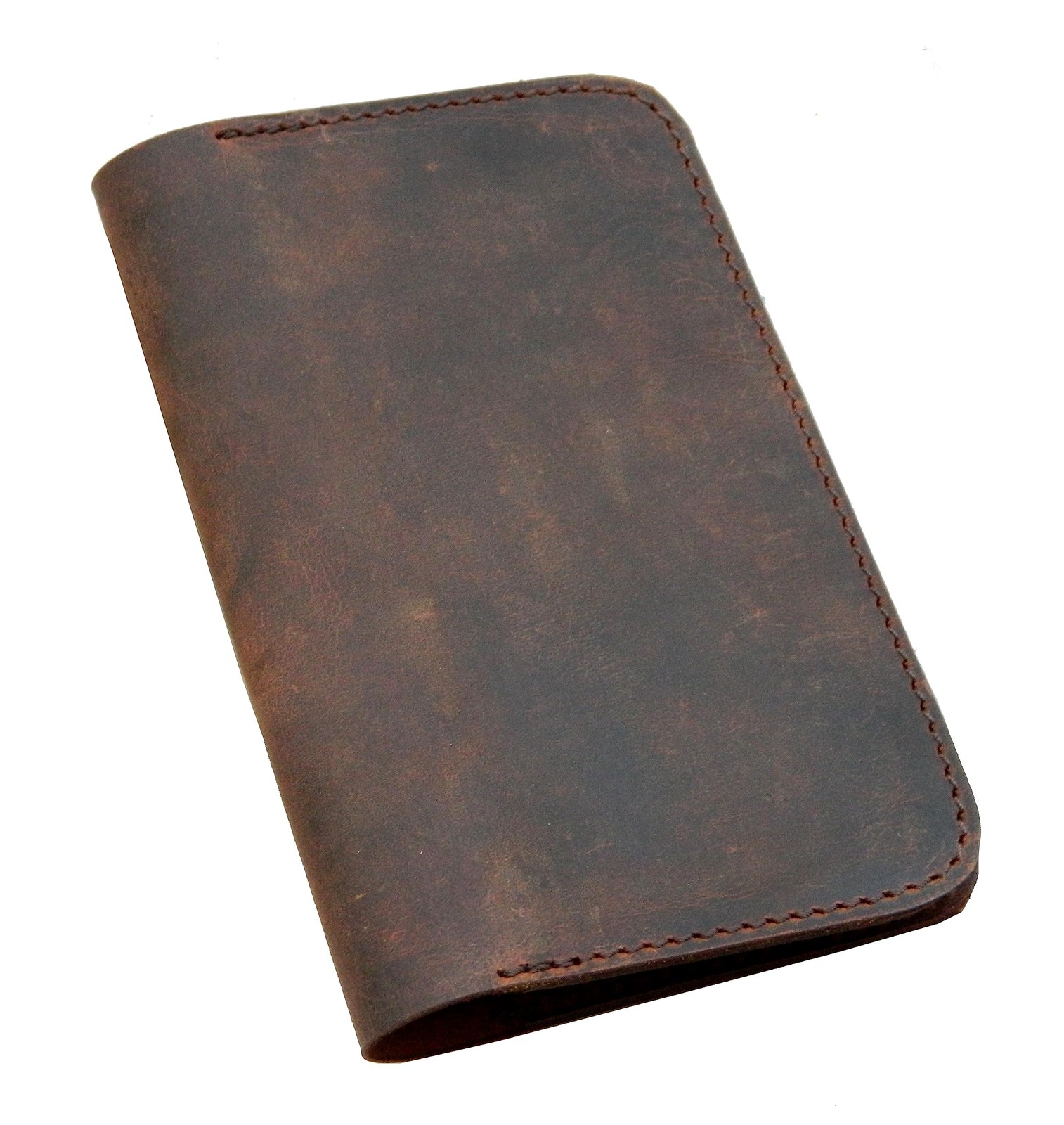 HERTE Leather Journal Cover for Field Notes, Small Pocket Size Notebook 3.5″ X 5