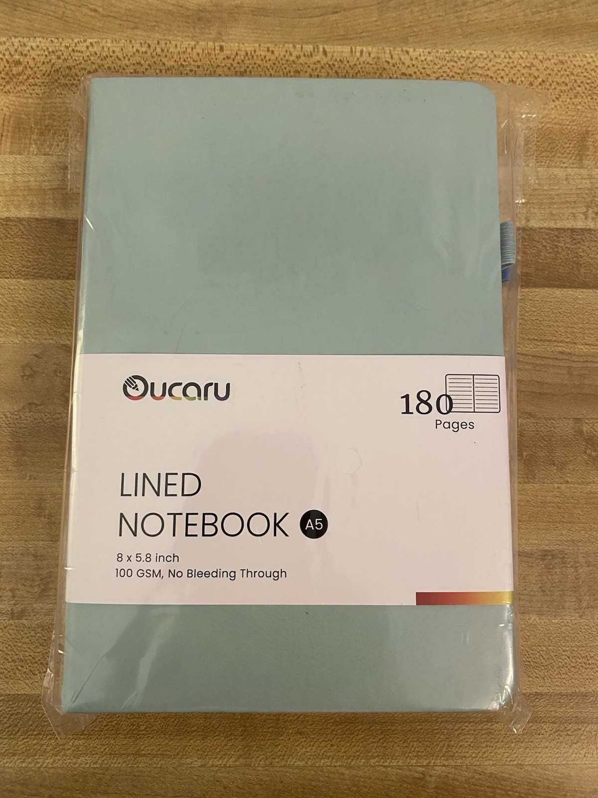 Oucaru Lined Journal Notebook, 2 Pack, 180 Pages, Journals for Writing, 100