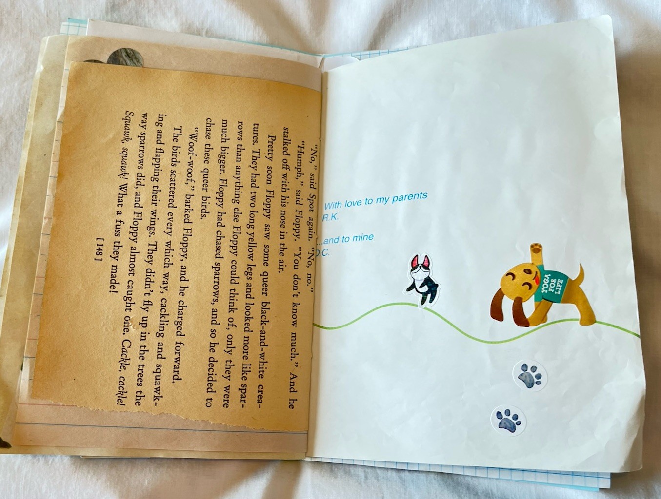Junk Journal Cats & Dogs Theme, 6×9” Handmade, Paper Ephemera Tucks Embellished