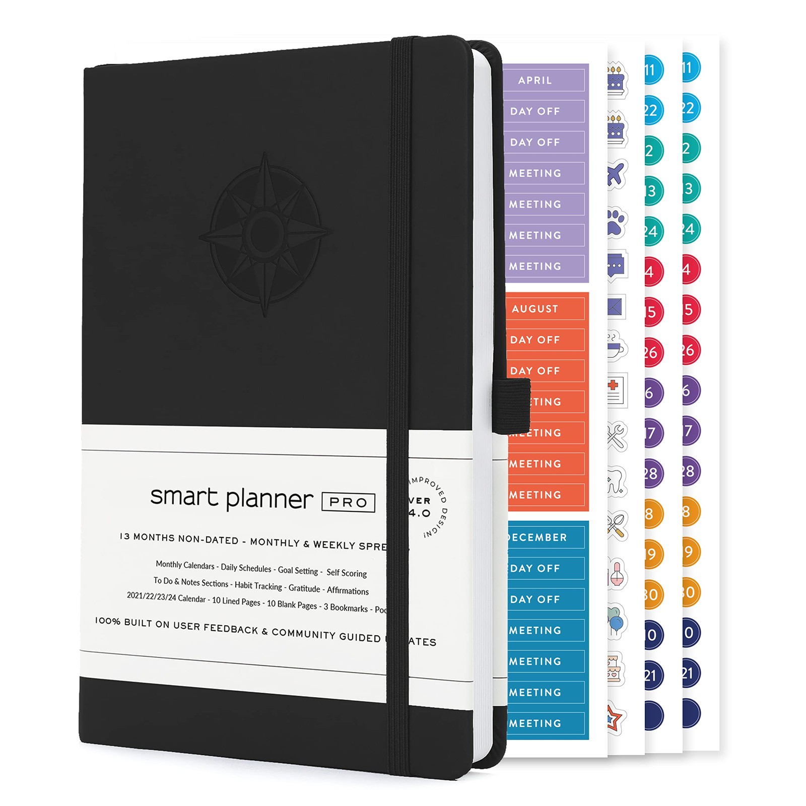 Planner â€“ Undated Daily Planner â€“ Small A5 â€“ Achieve Goals & Increase P…