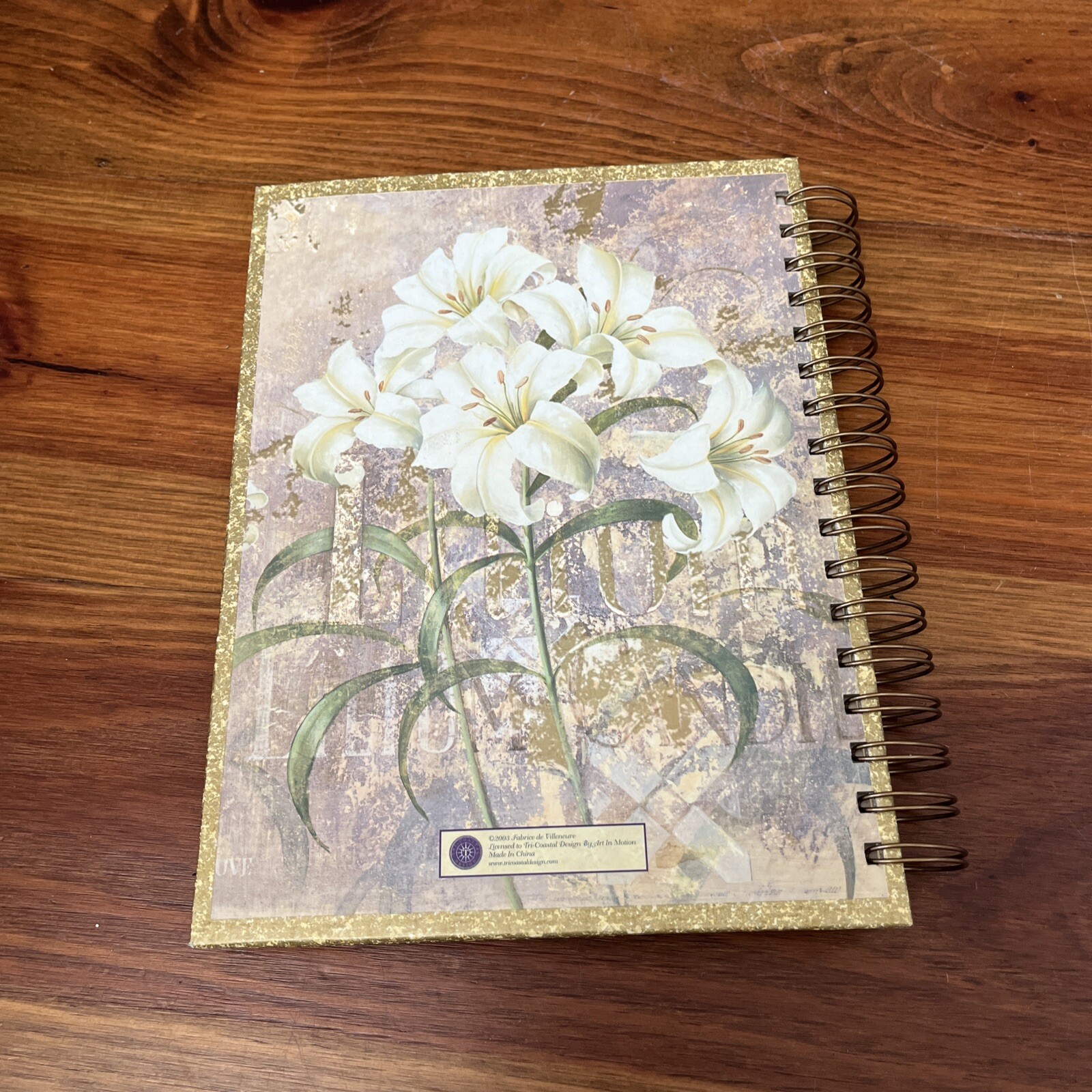 Spiral Journal/Notebook Lined Journal with Back Pocket and Hardcover 8.5″ X 6.4