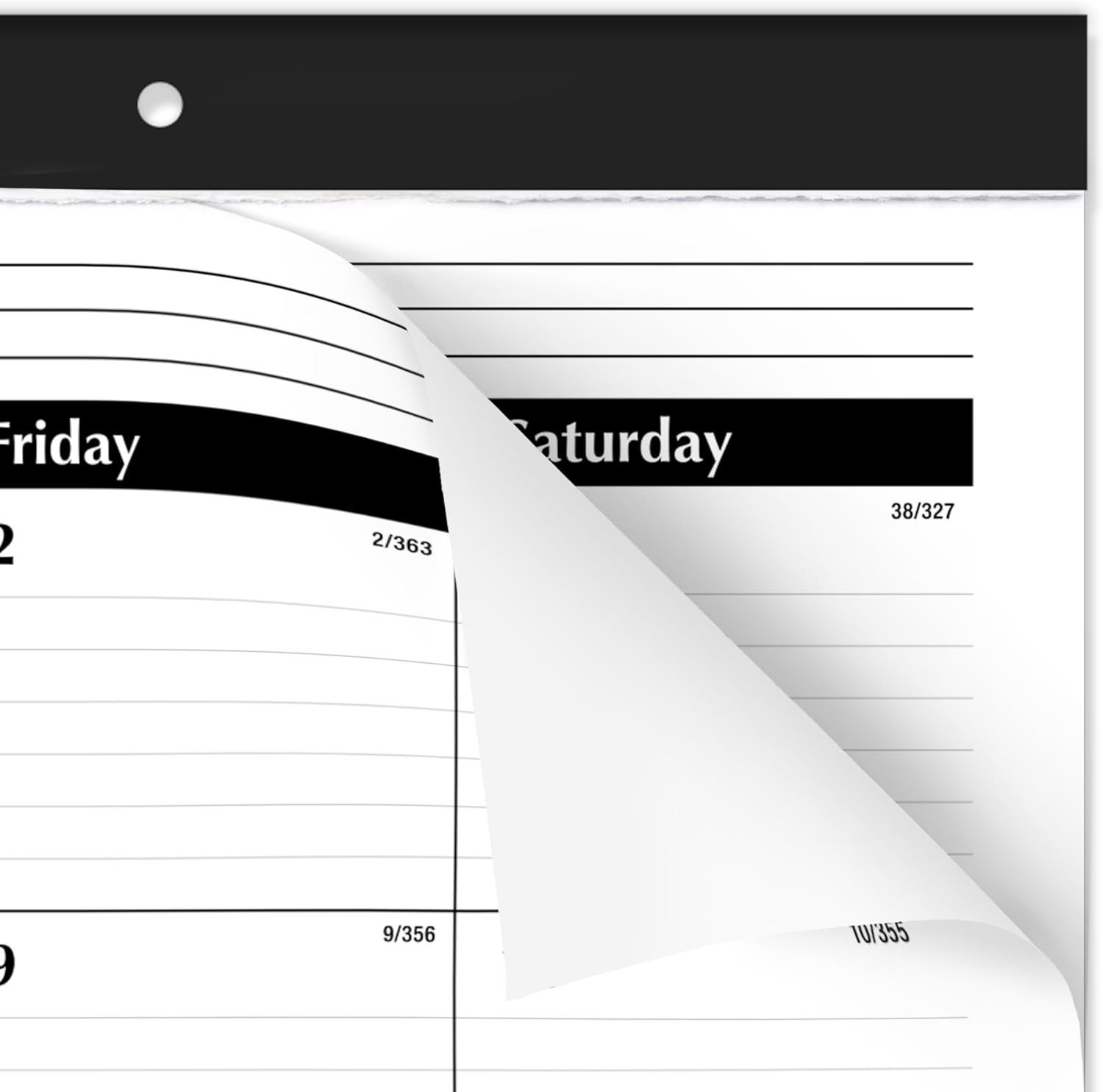 2026 Desk Calendar, Monthly, Desk Pad, 21-3/4″ X 17″, Large, Ruled Blocks (SK240