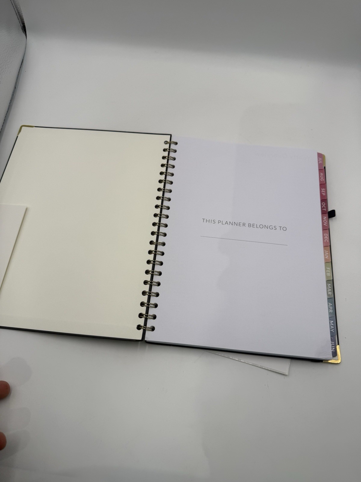 Forvencer Academic Planner 2026-2027, 8.5″x11″ (Jul 2026 – Jun 2027), Black