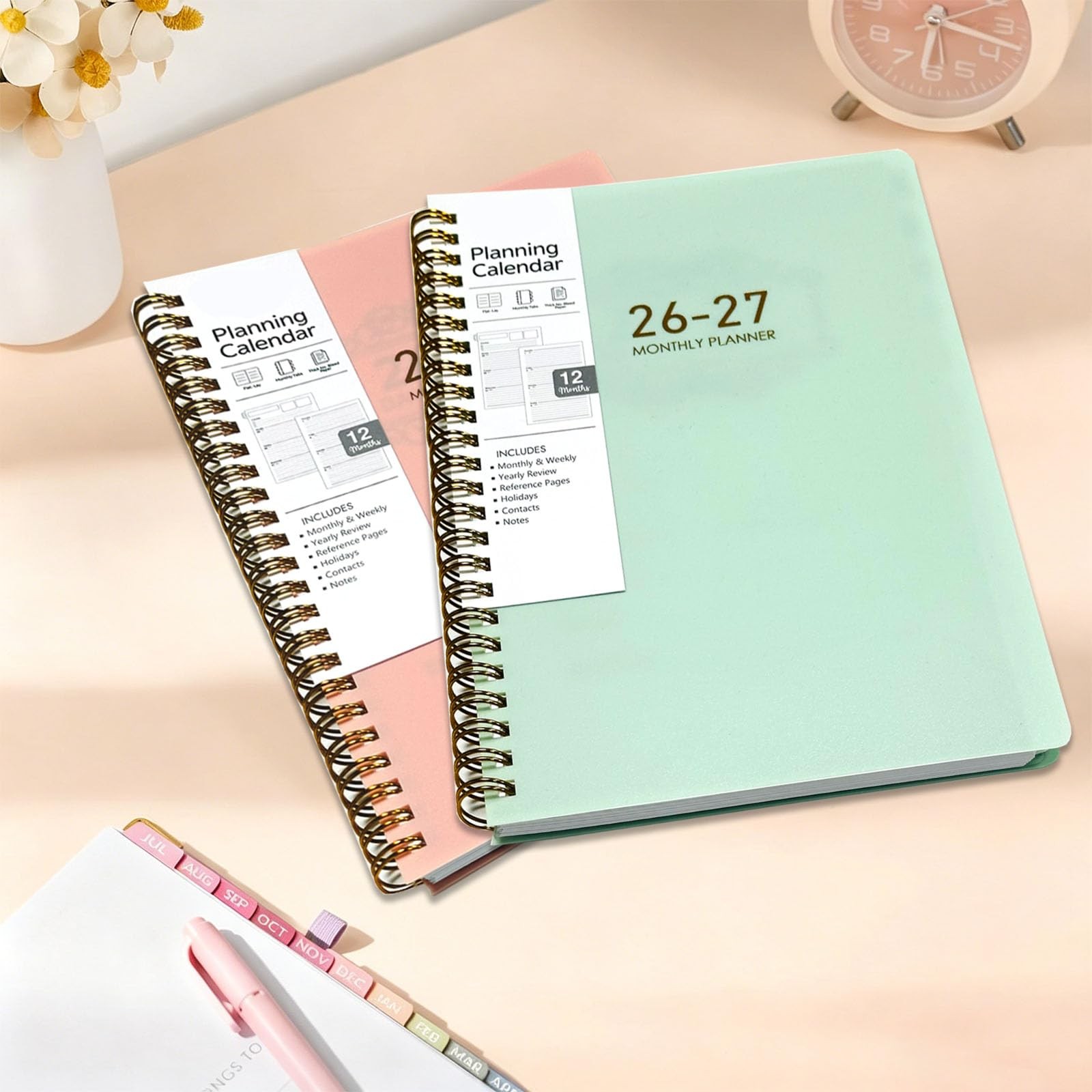 Planner 2026-2027, Monthly and Weekly Academic Planner July 2026 – June 2027,…