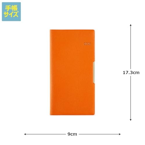 161 T’slim Planner Takahashi Shoten 2026 Edition Orange Monthly Planner Size