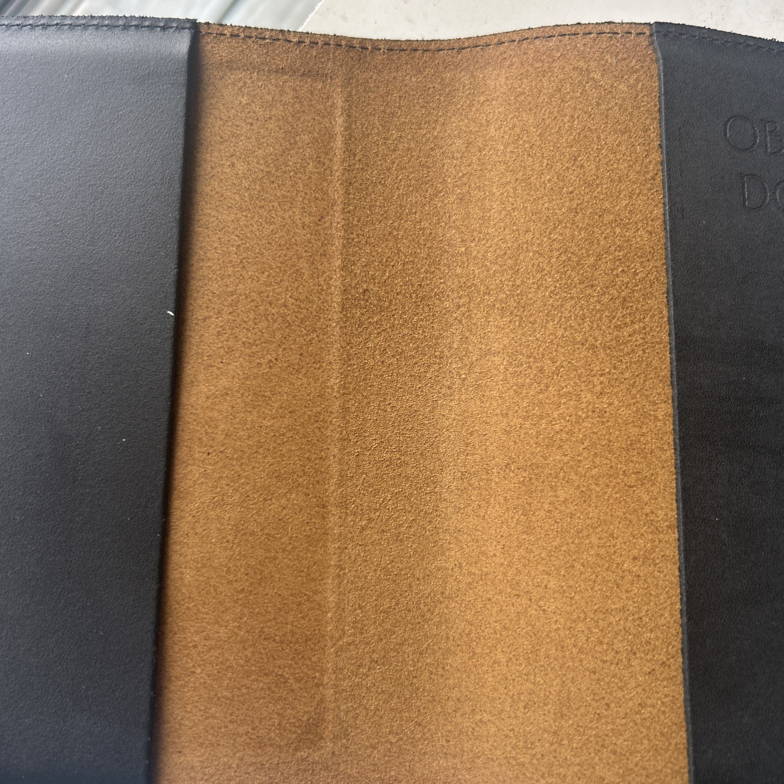 oberon design leather journal
