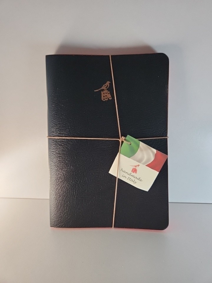 Bieffe Handmade Journal Made in ITALY 3 Pack Black NWT