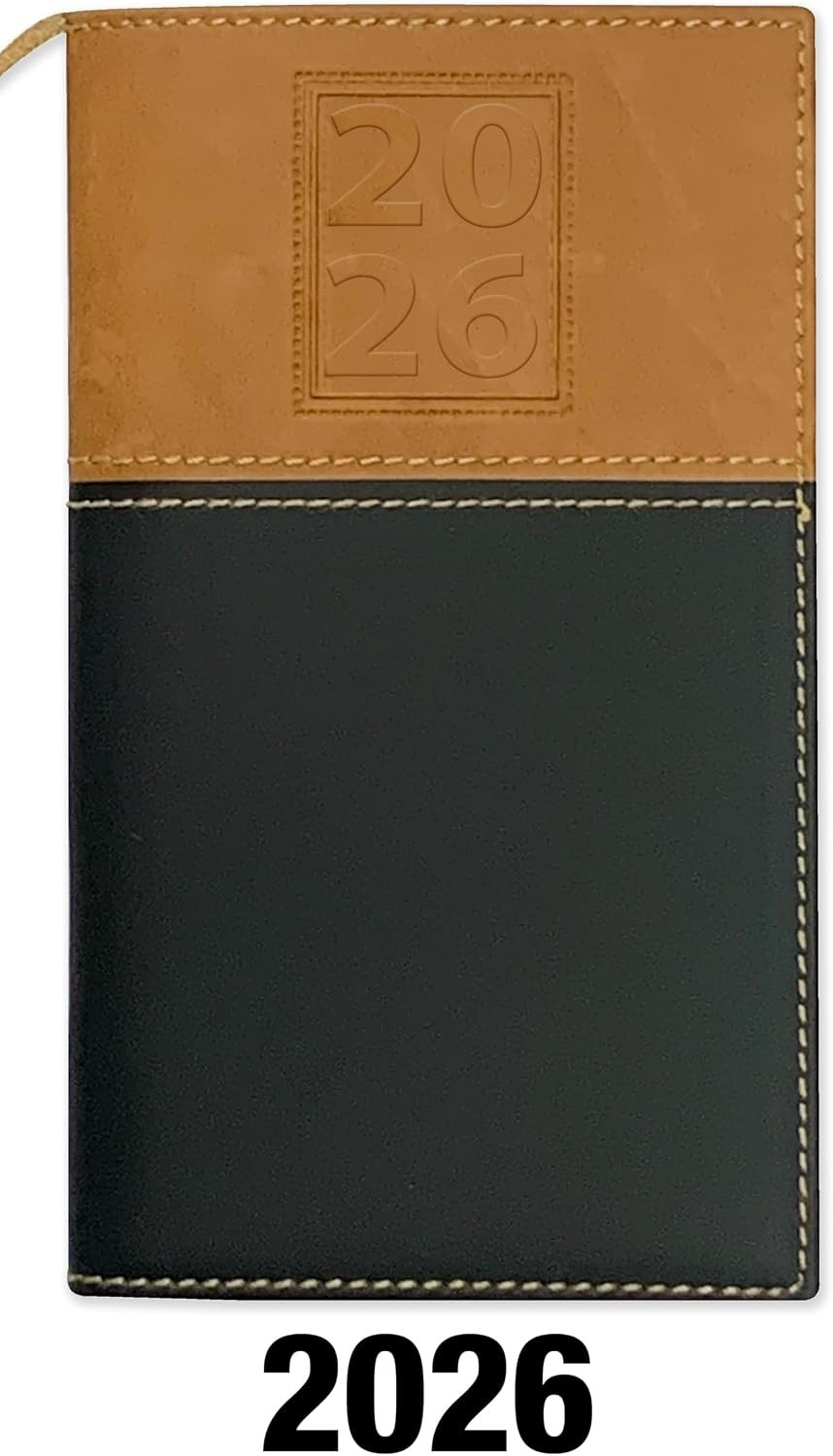 Versatile 2026 Flexibound Pocket Calendar with First Aid Section for Emergencies
