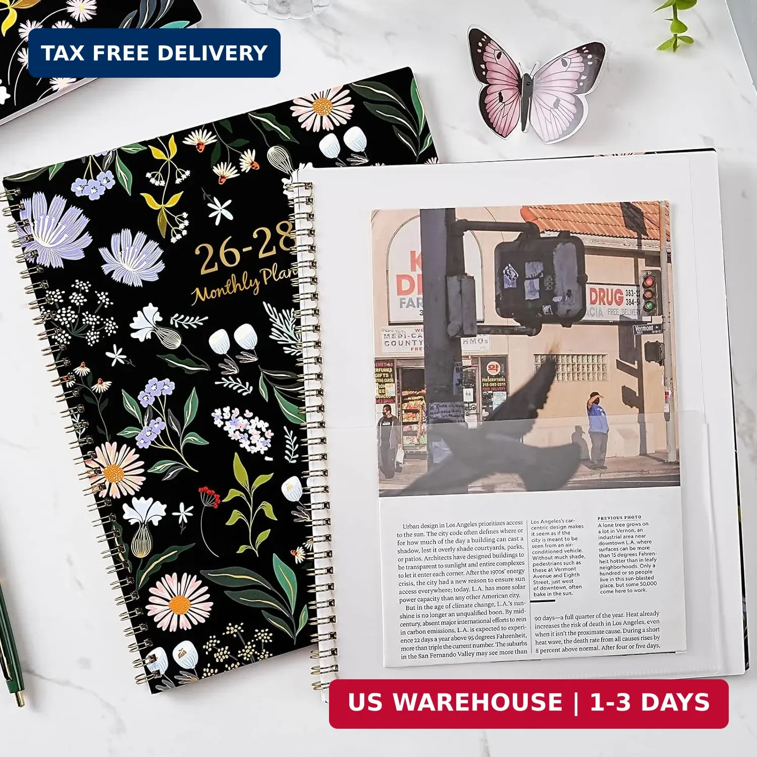 Monthly Planner 2026-2028 – 2 Year Planner 2026-2028, July 2026 – June 2028, 2 Y